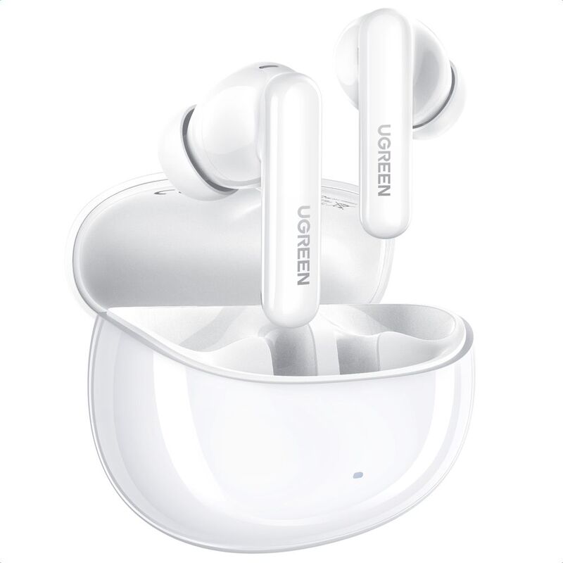 UGREEN Hitune T3 Pro Active Noise-Cancelling Wireless Earbuds - White