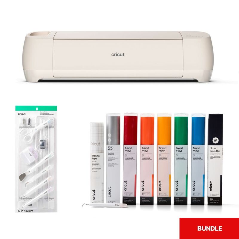 Cricut Explore 4 Smart Cutting Machine Essentials Bundle