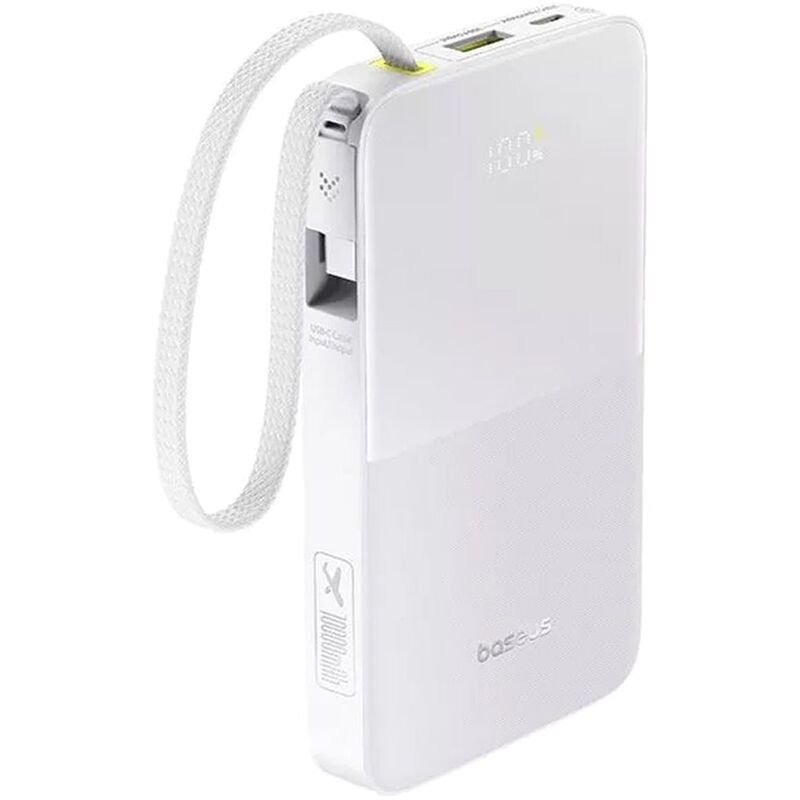 Baseus Fc51 Bipow2 Pro Pb 10000mAh 22.5W - Moon White Baseus Fc51 Bipow2 Pro Pb 10000mAh 22.5W - Moon White