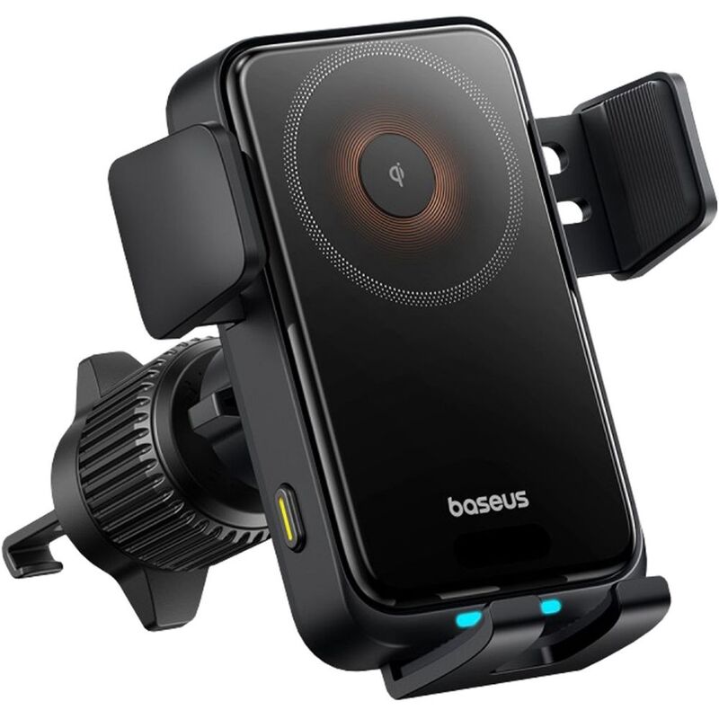 Baseus Wisdom Pro Car Mount Wireless Charger - Cosmic Black