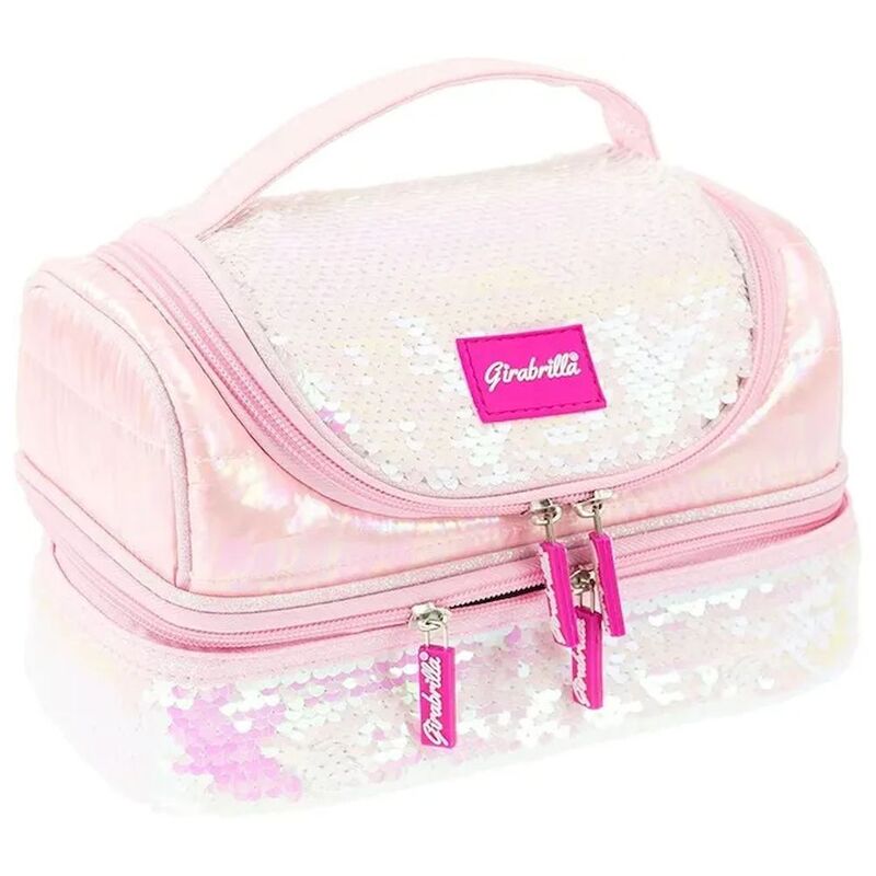 Girabrilla Puffer Lunch Box - Peach Girabrilla Puffer Lunch Box - Peach