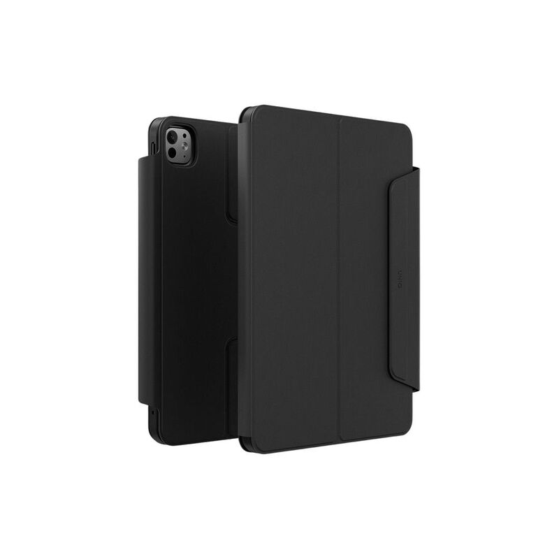 UNIQ Rovus Snapmount Magnetic 360 Rotating Detachable Case For iPad Pro 13 (M4) - Dallas Black UNIQ Rovus Snapmount Magnetic 360 Rotating Detachable Case For iPad Pro 13 (M4) - Dallas Black