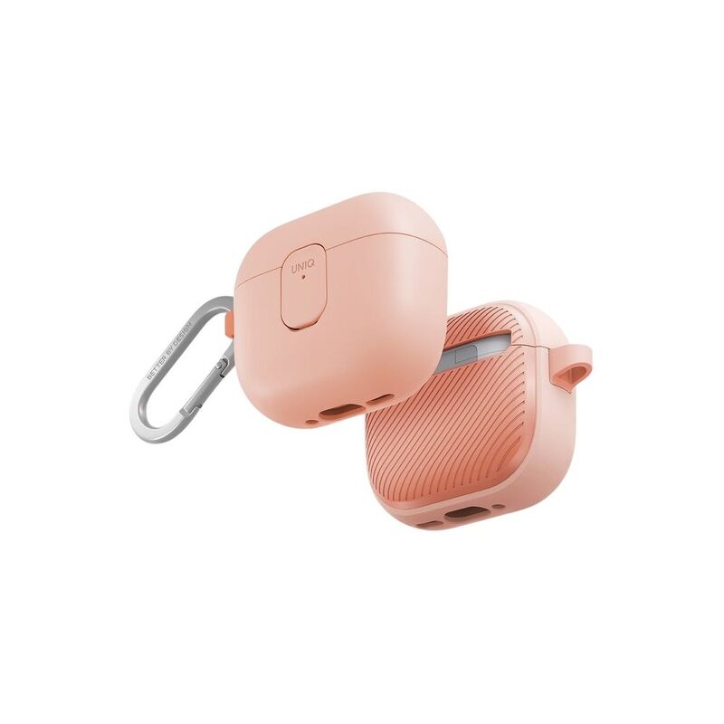 UNIQ Clyde Airpods 4Th Gen Lock Case - Light Pink/Crepe Pink UNIQ Clyde Airpods 4Th Gen Lock Case - Light Pink/Crepe Pink