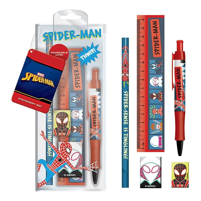 Pyramid Marvel Spider-Man Stationery Set Pyramid Marvel Spider-Man Stationery Set