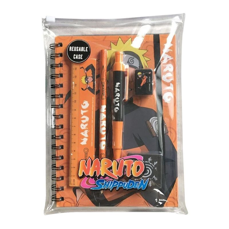 Pyramid DST Naruto A5 Bumper Stationery Set Pyramid DST Naruto A5 Bumper Stationery Set
