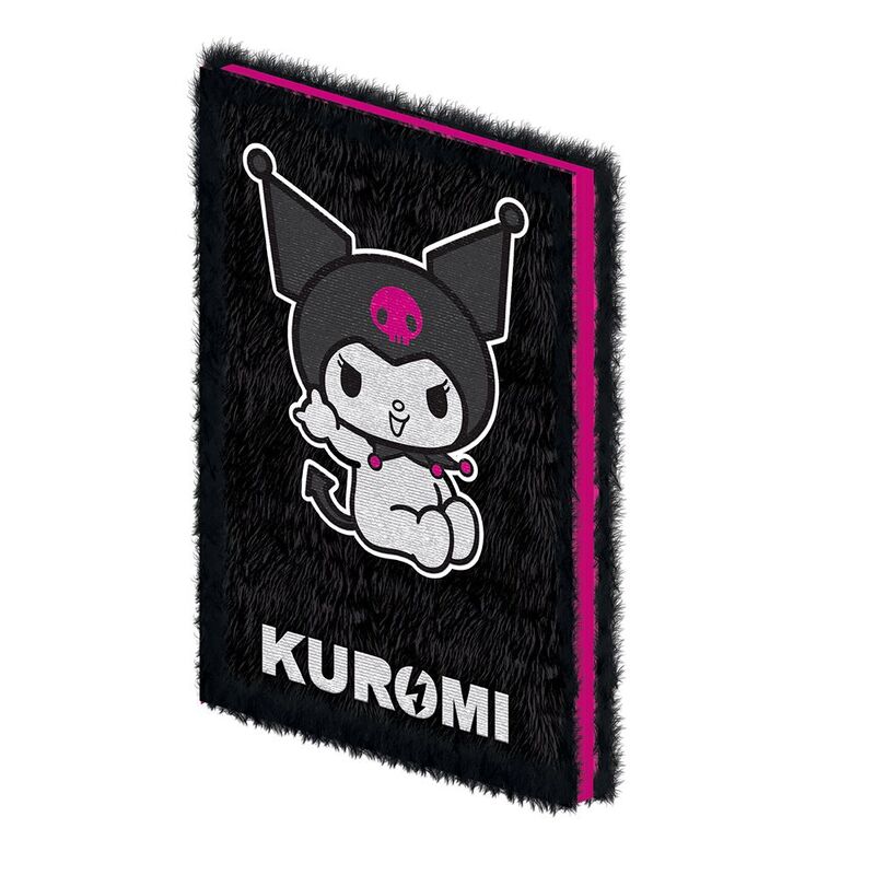 Pyramid Kuromi (Rock Out) Plush Notebook Pyramid Kuromi (Rock Out) Plush Notebook