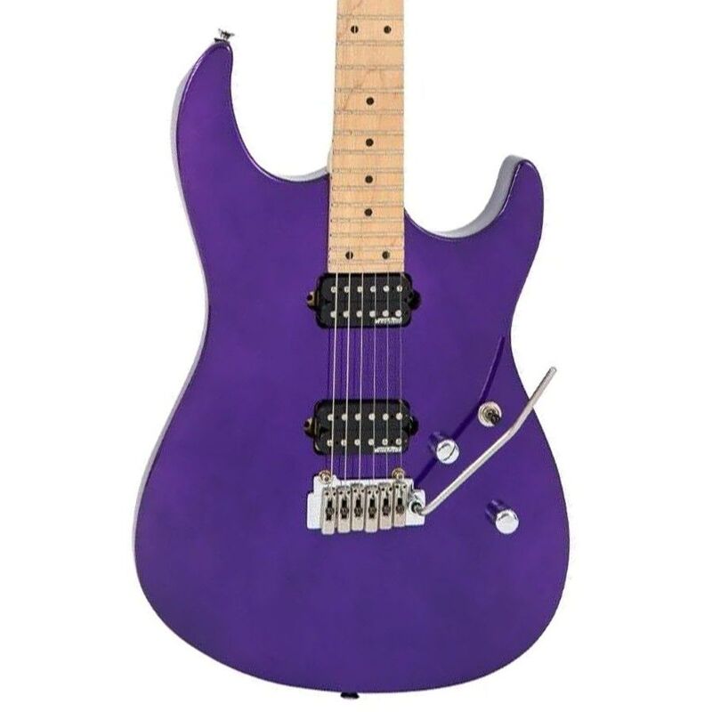 Vintage V6M24PL Reissued Electric Guitar - Pasadena Purple Vintage V6M24PL Reissued Electric Guitar - Pasadena Purple