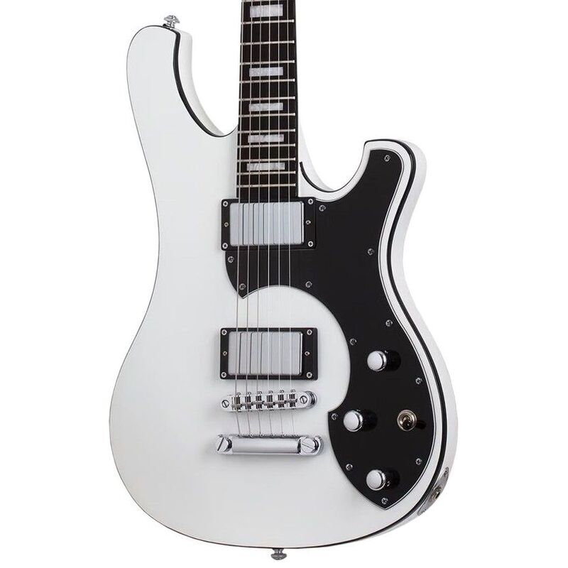 Schecter 676 Stargazer 6 Electric Guitar - Gloss White