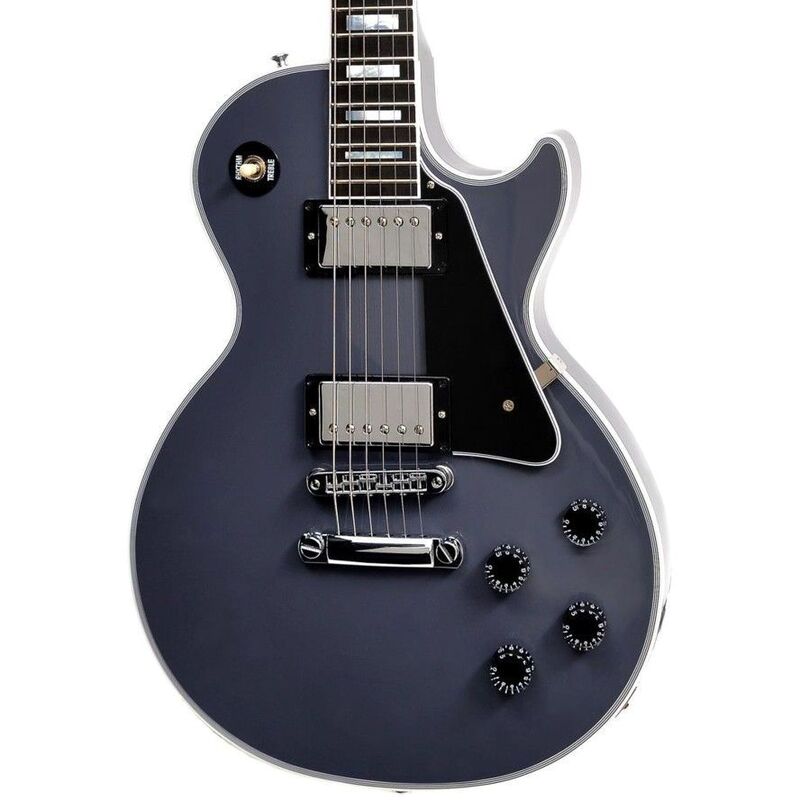 Gibson Custom Shop LPC-PSL22512 Les Paul Custom Electric Guitar - Arctic Blast