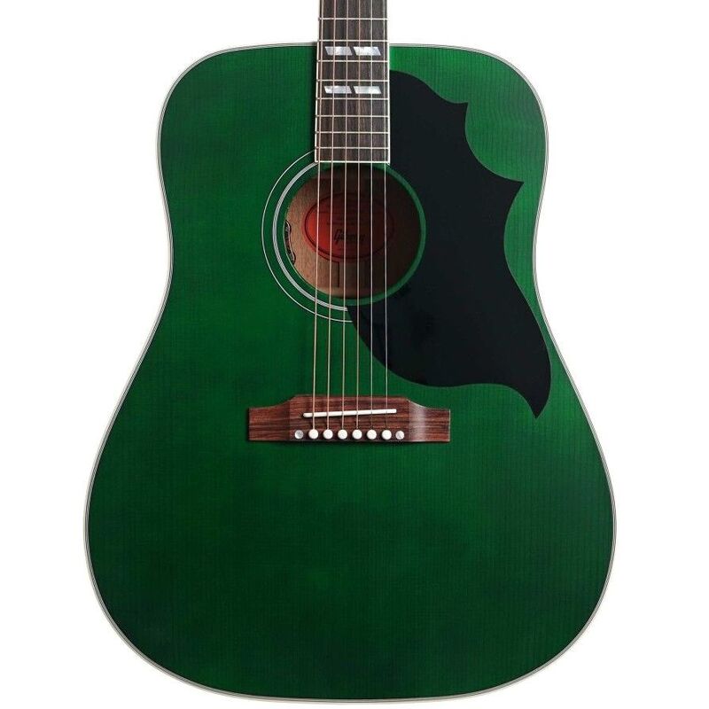 Gibson SSHFEGPSL0976 Hummingbird Acoustic-Electric Guitar - Emerald Green Gibson SSHFEGPSL0976 Hummingbird Acoustic-Electric Guitar - Emerald Green
