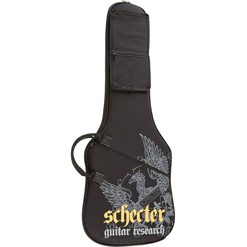 Schecter 1771 Gig Bag Guitar - Black W/ Black Interior