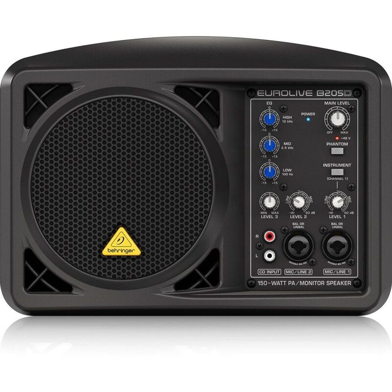Behringer Eurolive B205D 150W 5.25 Inch Powered Monitor Speaker Behringer Eurolive B205D 150W 5.25 Inch Powered Monitor Speaker