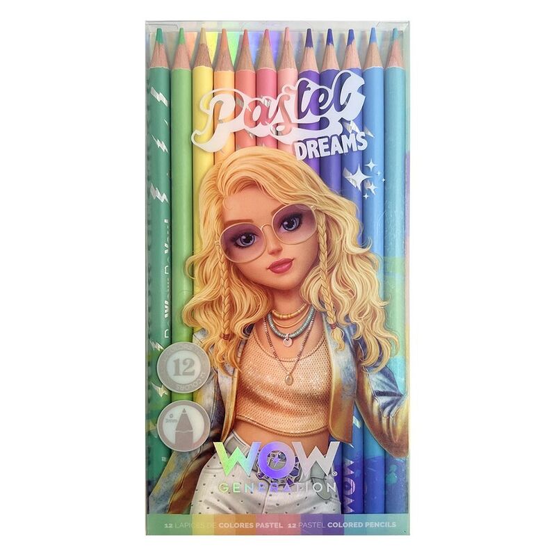 Wow Generation Pastel Dreams Coloured Pencils (Set of 12) (Assortment - Includes 1)