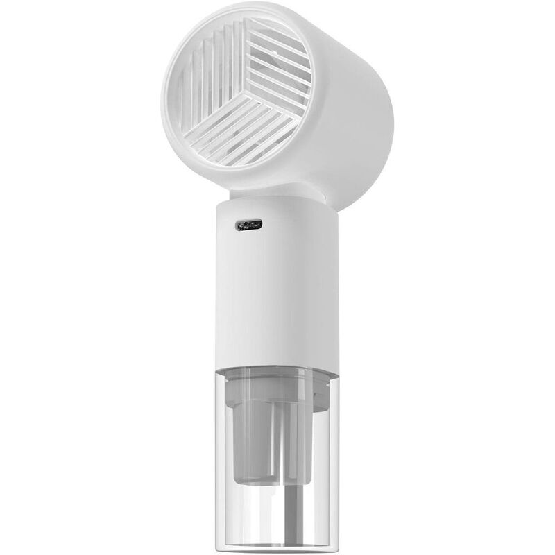 Porodo 2-In-1 2000mAh Mist Fan With 100-Level Speed & Digital Display - White Porodo 2-In-1 2000mAh Mist Fan With 100-Level Speed & Digital Display - White