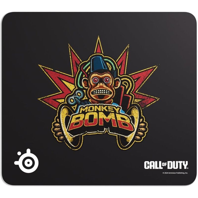Steelseries Qck L X Call Of Duty Monkey Bomb Edition Gaming Mousepad (47 X 410 X 47mm)