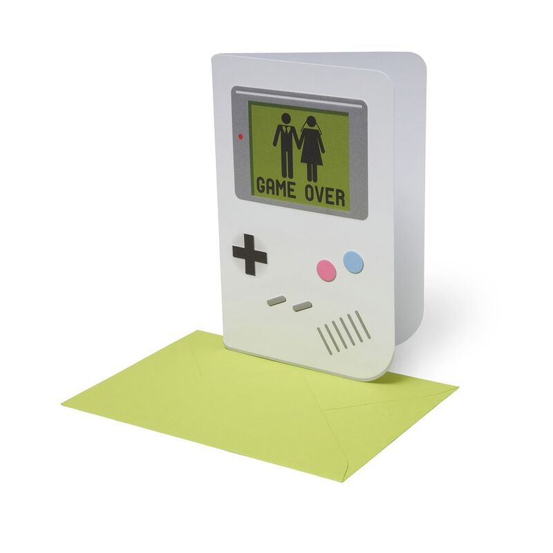 Legami Unusual Greeting Cards - Game Over (11.5 X 17 cm)