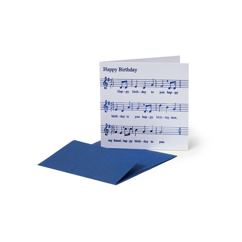 Legami Greeting Card - HB Song (7 x 7 cm) Legami Greeting Card - HB Song (7 x 7 cm)
