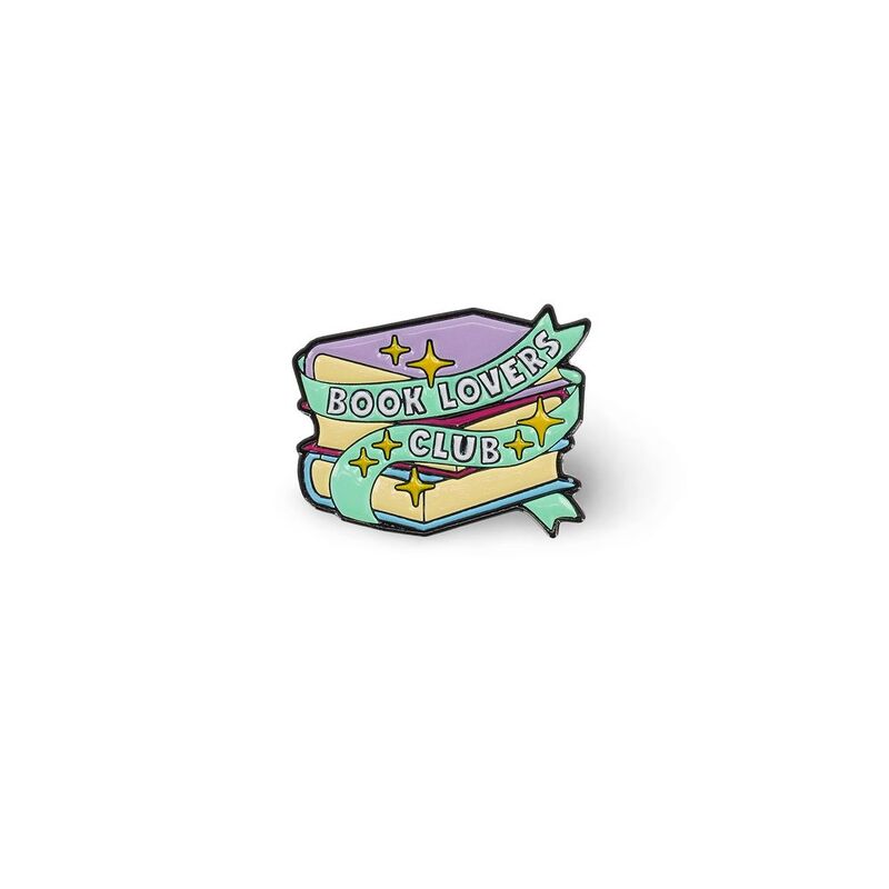 Legami Pin Your Style! - Enamel Metal Pin - Book Lover Legami Pin Your Style! - Enamel Metal Pin - Book Lover