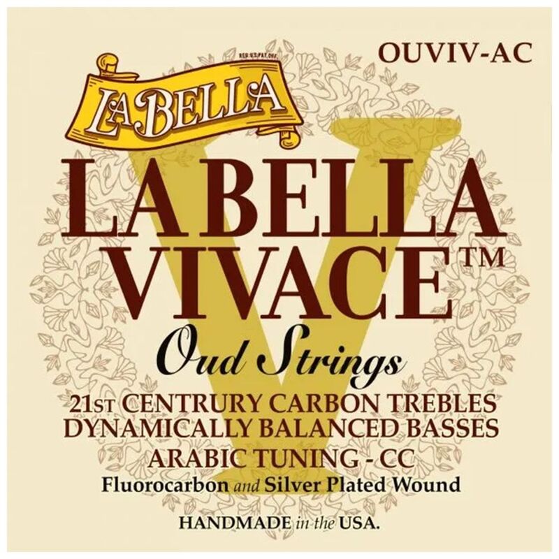 La Bella Ouviv-Ac Oud String Arabic Vivace - Cc Tuning La Bella Ouviv-Ac Oud String Arabic Vivace - Cc Tuning