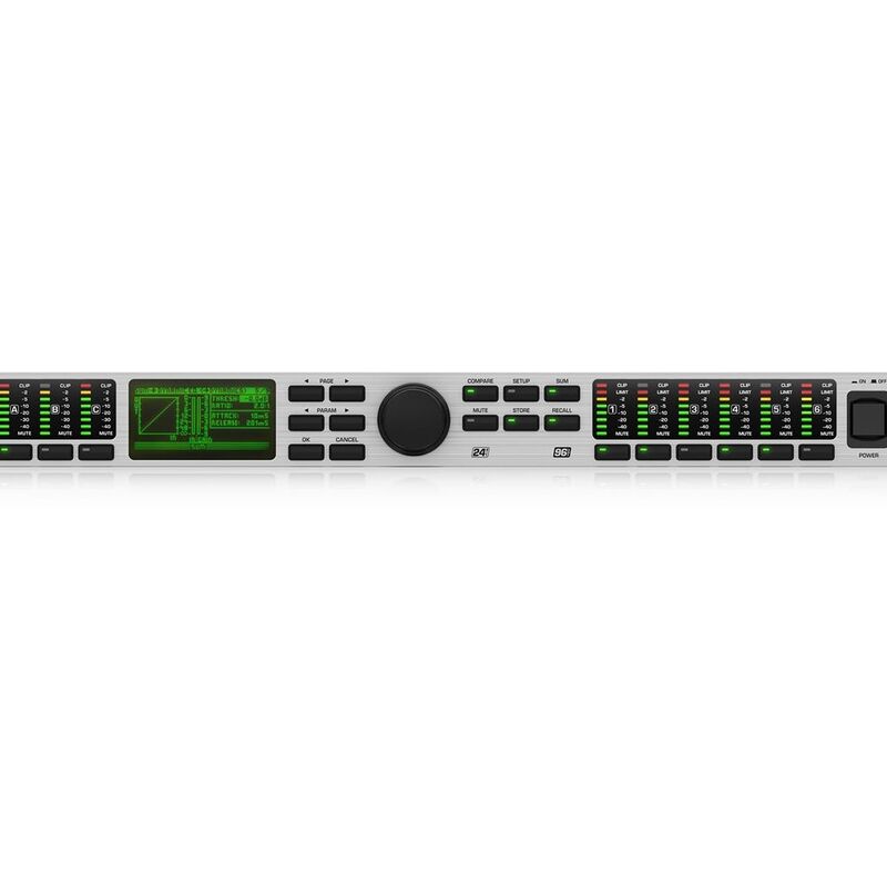 Behringer ULTRA-DRIVE Pro Dcx2496 Loudspeaker Management System Behringer ULTRA-DRIVE Pro Dcx2496 Loudspeaker Management System