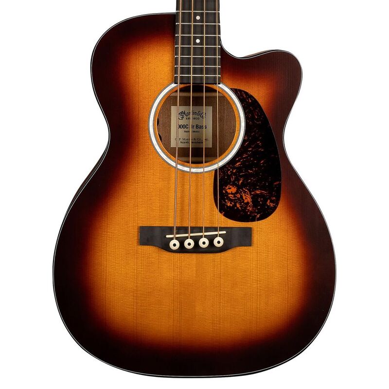 Martin 000CJREBASSBURS JR-E Acoustic Electric Bass 4 String - Burst Martin 000CJREBASSBURS JR-E Acoustic Electric Bass 4 String - Burst
