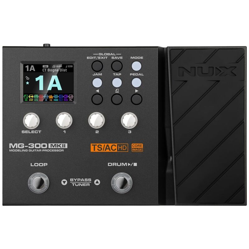 Nux MG-300 MKII Modelling Guitar Processor And Multi Effects