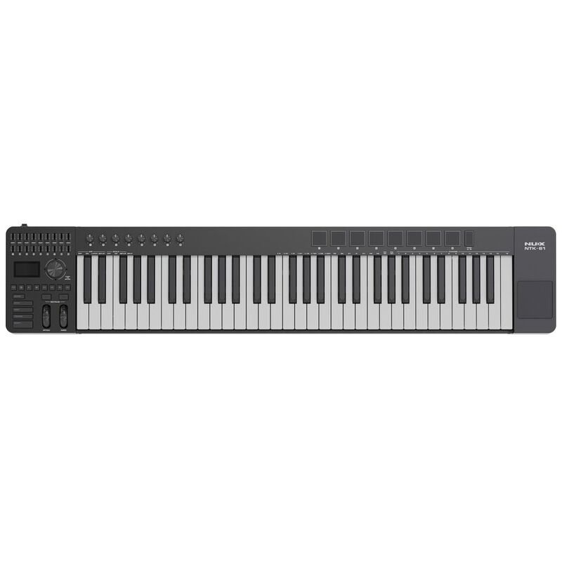 Nux NTK-61 Midi Keyboard Controller - Black