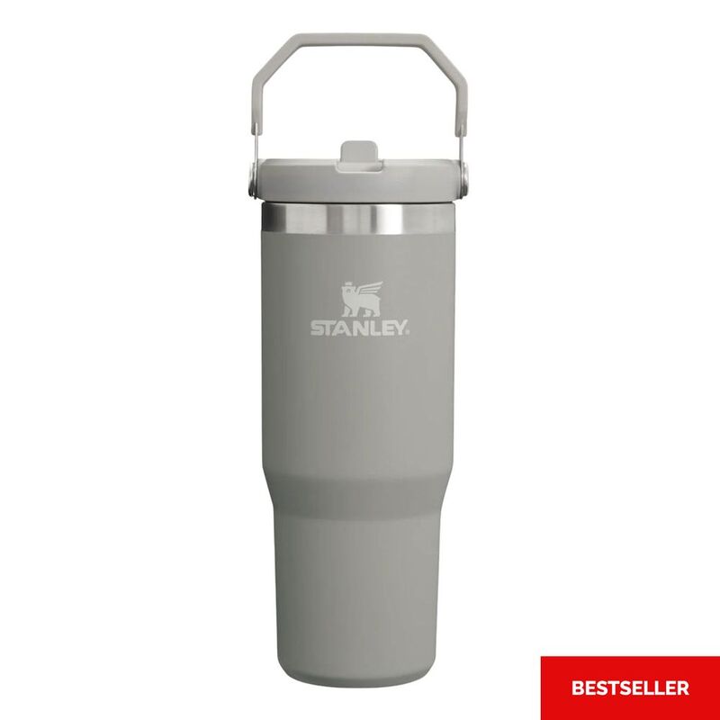 Stanley Ice Flow Go 890ml/30oz Flip Straw Water Bottle - Ash