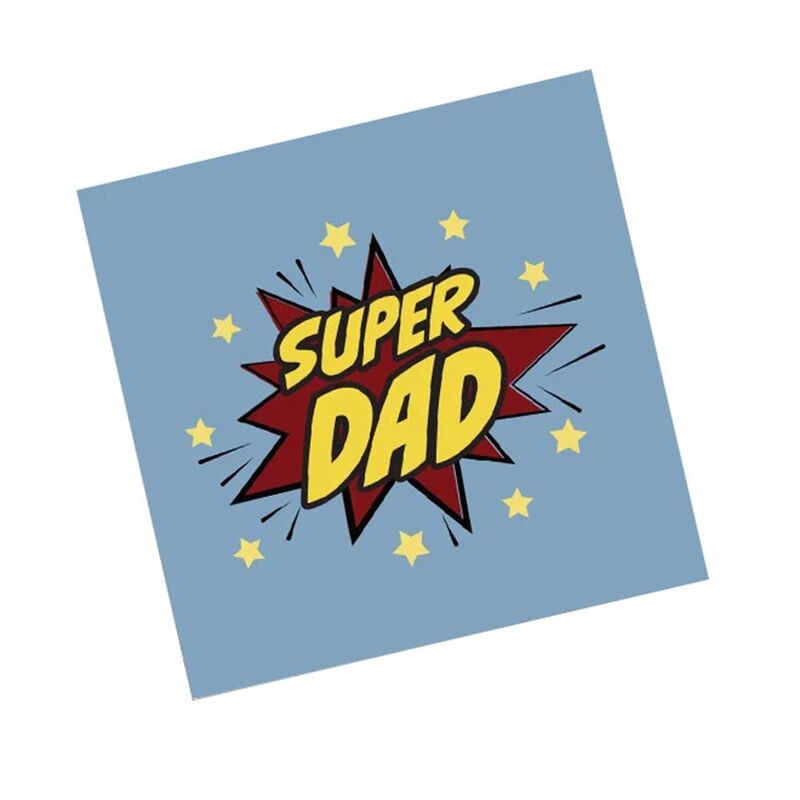 Share The Love Super Dad - Greeting Card Share The Love Super Dad - Greeting Card