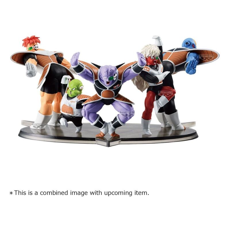 Banpresto Dragon Ball Z Solid Edge Works Recoome & Burter B - Burter 5.5-Inches Figure