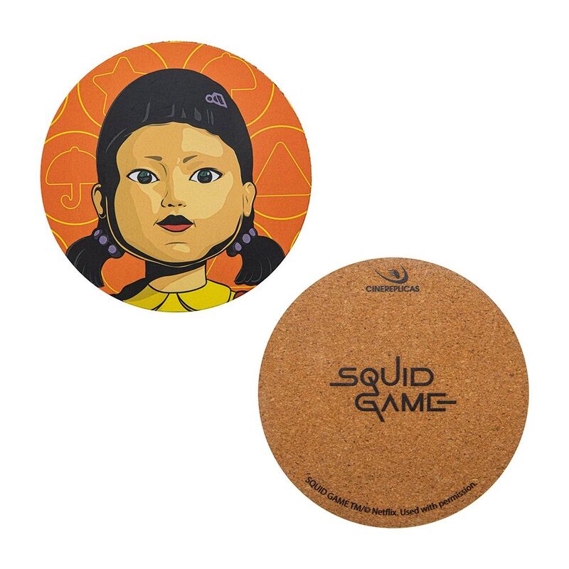 Cinereplica Squid Game Coaster (Set Of 4) Cinereplica Squid Game Coaster (Set Of 4)