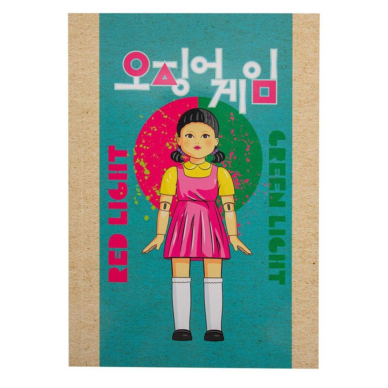 Cinereplica Squid Game Younghee Soft Cover Notebook Cinereplica Squid Game Younghee Soft Cover Notebook