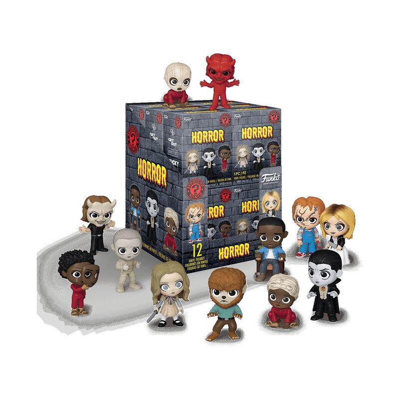 Funko Mystery Mini Movies NBCU Horror 2.5-Inch Vinyl Figure (Assortment - Includes 1) Funko Mystery Mini Movies NBCU Horror 2.5-Inch Vinyl Figure (Assortment - Includes 1)