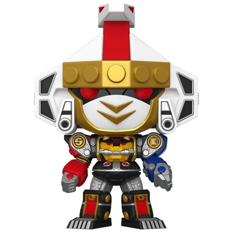 Funko Pop! Movies Mighty Morphin Power Rangers Ninja Megazord Metallic Vinyl Figure Funko Pop! Movies Mighty Morphin Power Rangers Ninja Megazord Metallic Vinyl Figure
