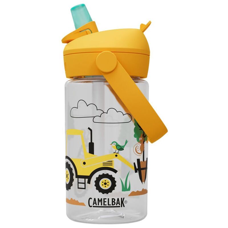 Camelbak Thrive Flip Straw Kids 14Oz/414ml Water Bottle - Tractors And Trees