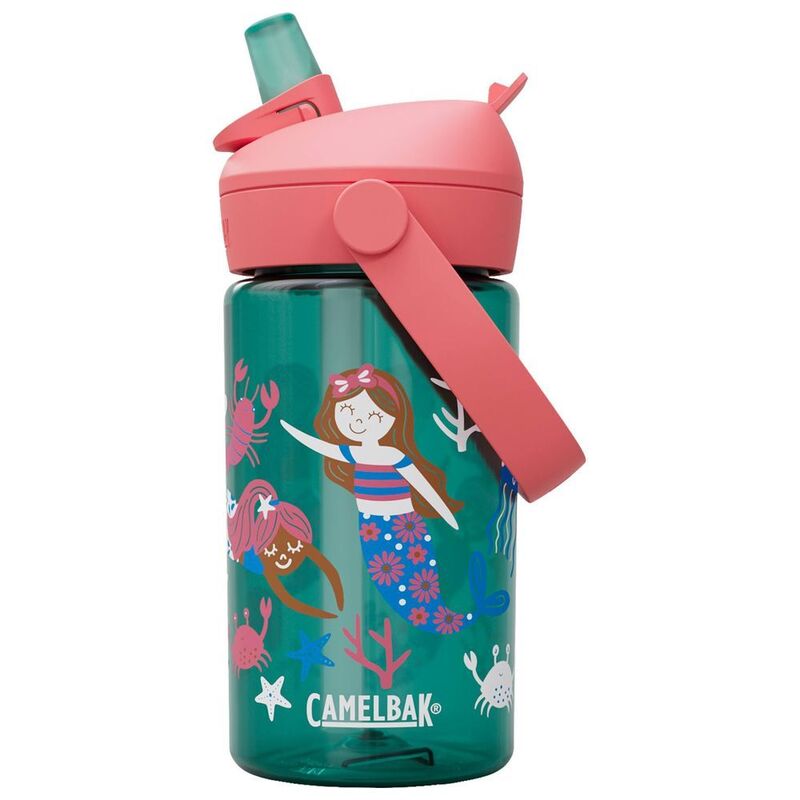 Camelbak Thrive Flip Straw Kids 14Oz/414ml Water Bottle - Mermaid Friends Camelbak Thrive Flip Straw Kids 14Oz/414ml Water Bottle - Mermaid Friends