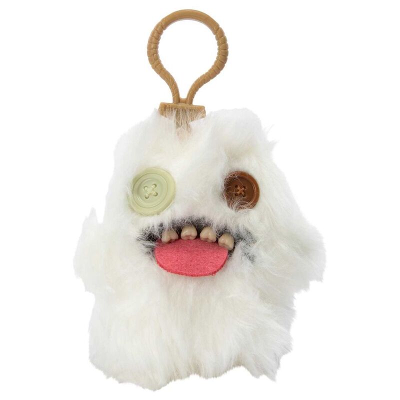 Zuru Fuggler Oogah Boogah Plush Key Ring - White Zuru Fuggler Oogah Boogah Plush Key Ring - White