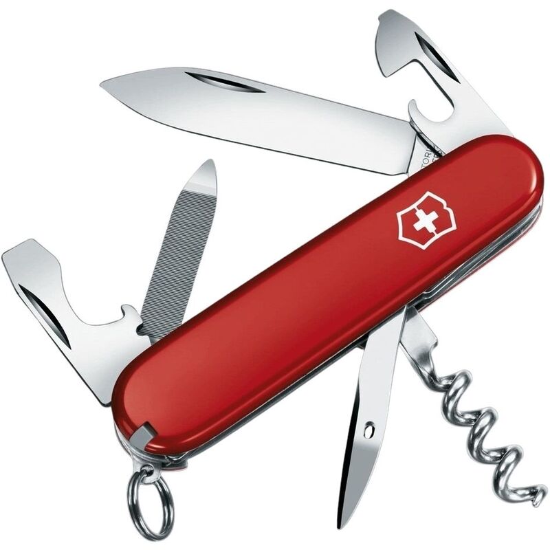 Victorinox Sportsman 84mm Pocket Knife - Red Blister