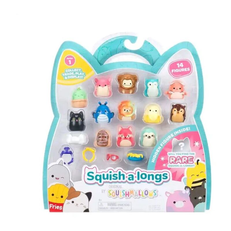 Squishmallow Squish-A-Long-Clip A Long (Pack Of 14) 2.5-Inch Vinyl Collectible Set Squishmallow Squish-A-Long-Clip A Long (Pack Of 14) 2.5-Inch Vinyl Collectible Set
