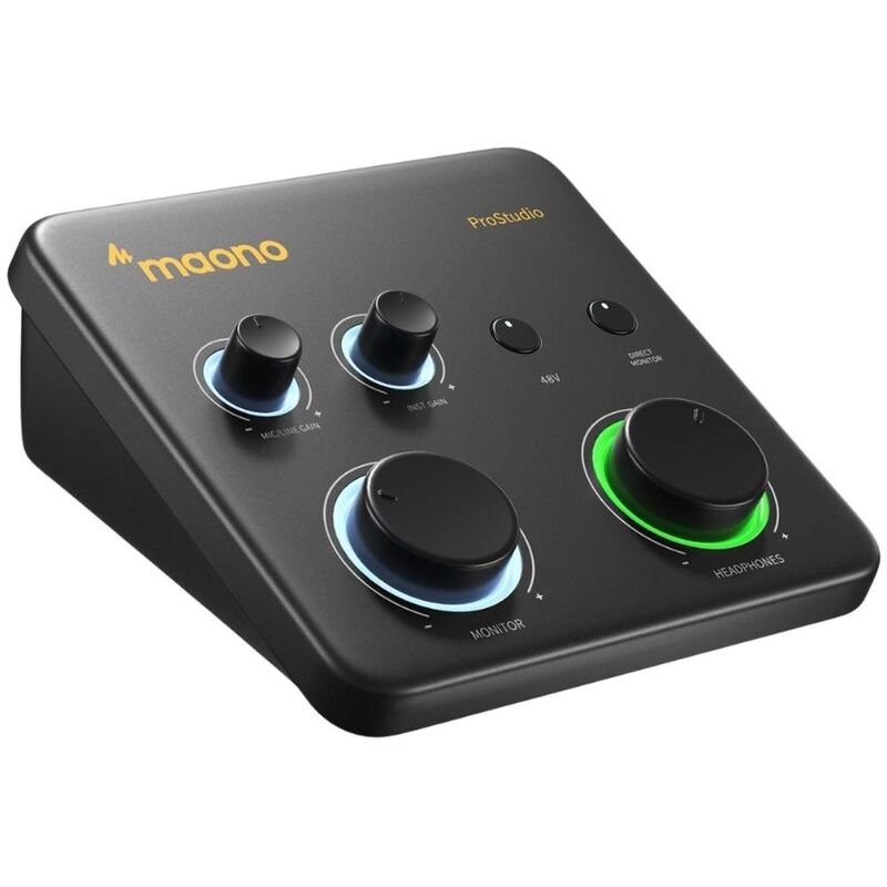 Maono PS22 Lite USB Audio Interface - Black Maono PS22 Lite USB Audio Interface - Black