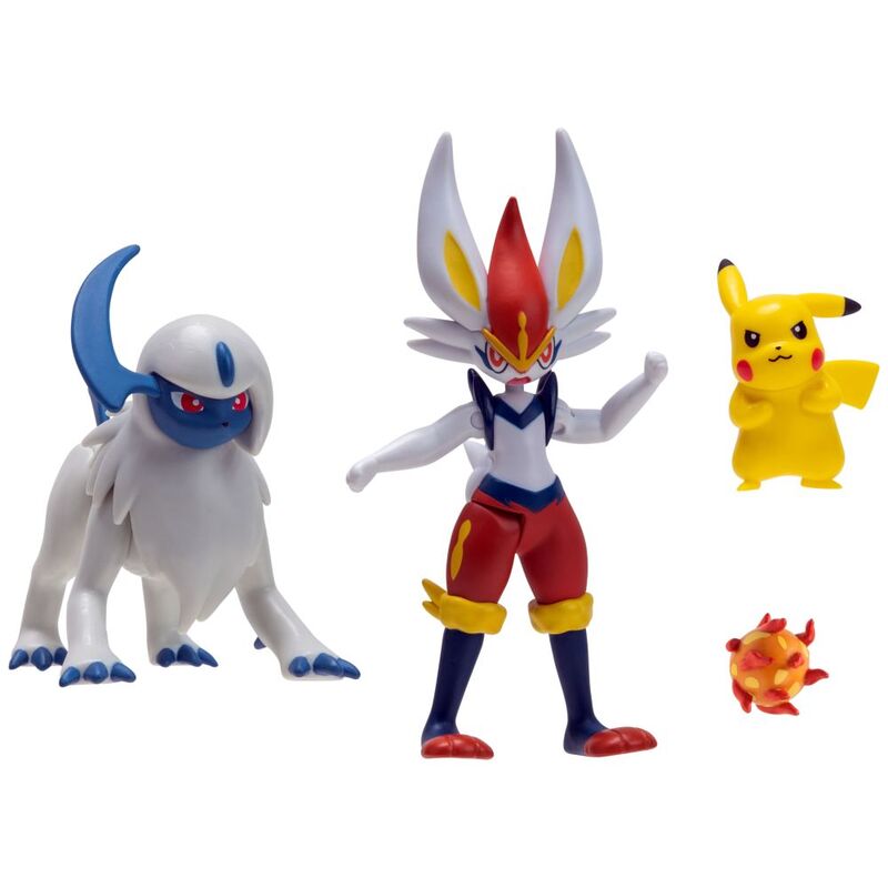 Pokémon Battle Figure Multi (Pack Of 3) Pokémon Battle Figure Multi (Pack Of 3)