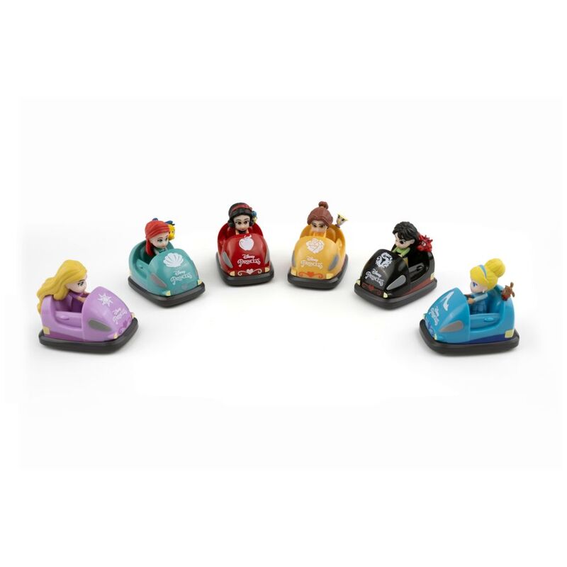 Disney Princess Pullback Toy Vehicles with Figures (Assortment - Includes 1)