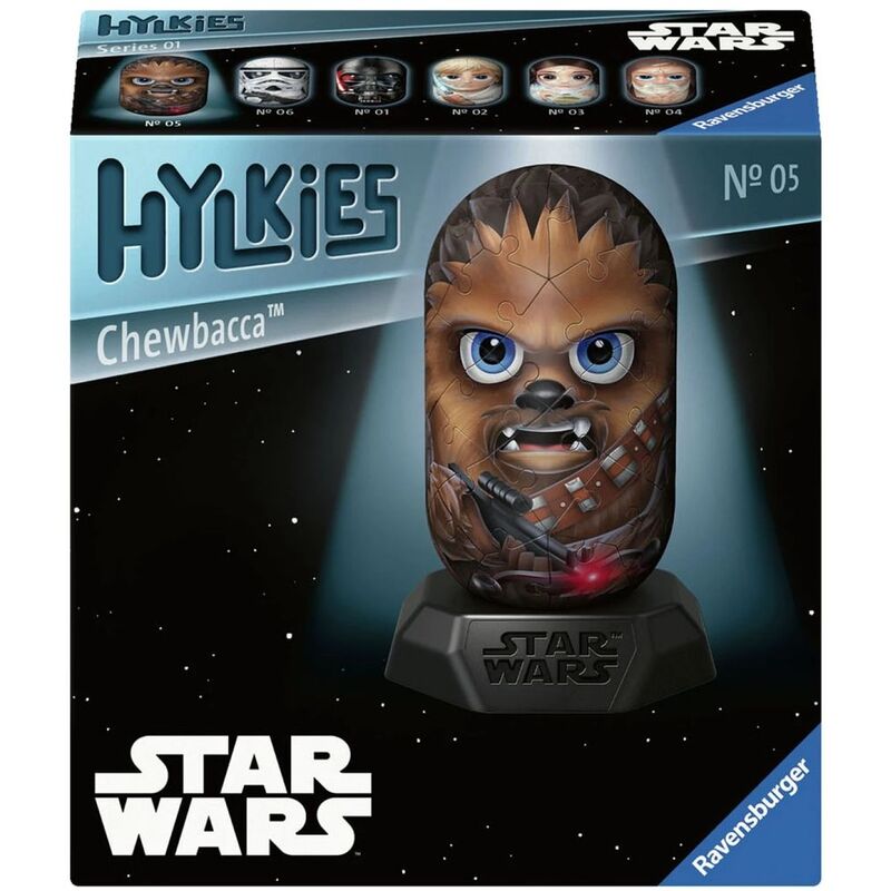 Ravensburger-Hylkies-5-Chewbacca 3D-Puzzle (54-Pieces) Ravensburger-Hylkies-5-Chewbacca 3D-Puzzle (54-Pieces)