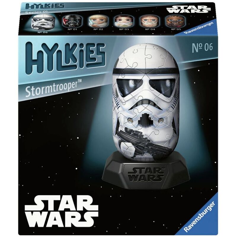 Ravensburger-Hylkies-6-Stormtrooper 3D-Puzzle (54-Pieces) Ravensburger-Hylkies-6-Stormtrooper 3D-Puzzle (54-Pieces)