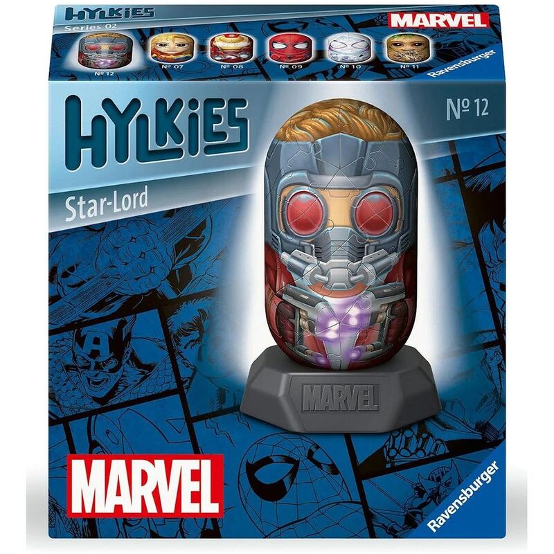 Ravensburger-Hylkies-12-Star-Lord 3D-Puzzle (54-Pieces) Ravensburger-Hylkies-12-Star-Lord 3D-Puzzle (54-Pieces)