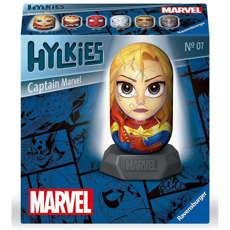 Ravensburger Hylkies -7- Captain Marvel 3D-Puzzle (54-Pieces) Ravensburger Hylkies -7- Captain Marvel 3D-Puzzle (54-Pieces)