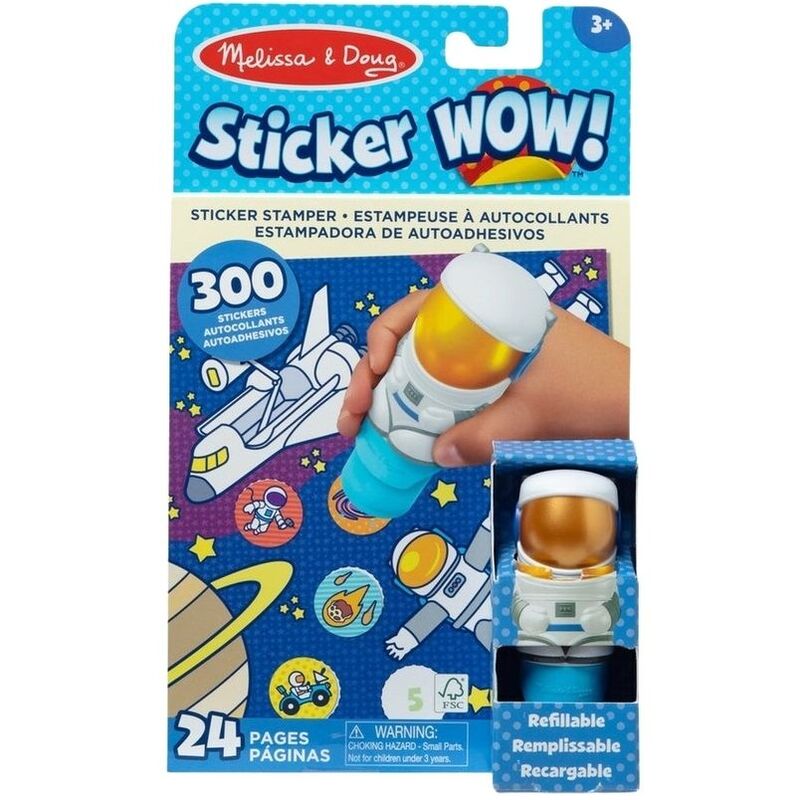Melissa & Doug Sticker Wow! Sticker Stamper & Activity Pad - Astronaut MD 50122 Melissa & Doug Sticker Wow! Sticker Stamper & Activity Pad - Astronaut MD 50122
