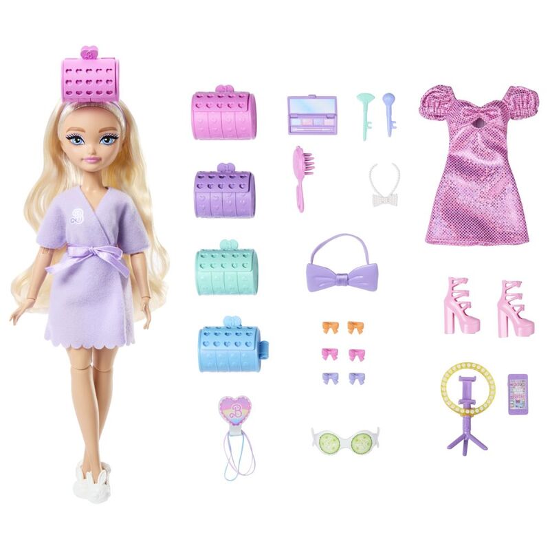 Mattel Barbie Dream Besties Get Ready With Me Malibu Doll
