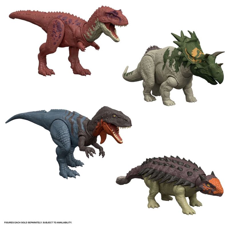Mattel Jurassic World Rebirth Saga Wild Roar Figures (Assorted - Includes 1) Mattel Jurassic World Rebirth Saga Wild Roar Figures (Assorted - Includes 1)