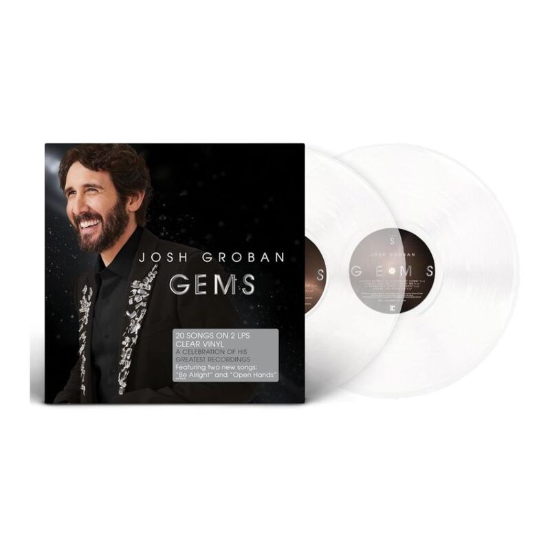 Gems (Clear Colored Vinyl) (Limited Edition) (2 Discs) | Josh Groban Gems (Clear Colored Vinyl) (Limited Edition) (2 Discs) | Josh Groban